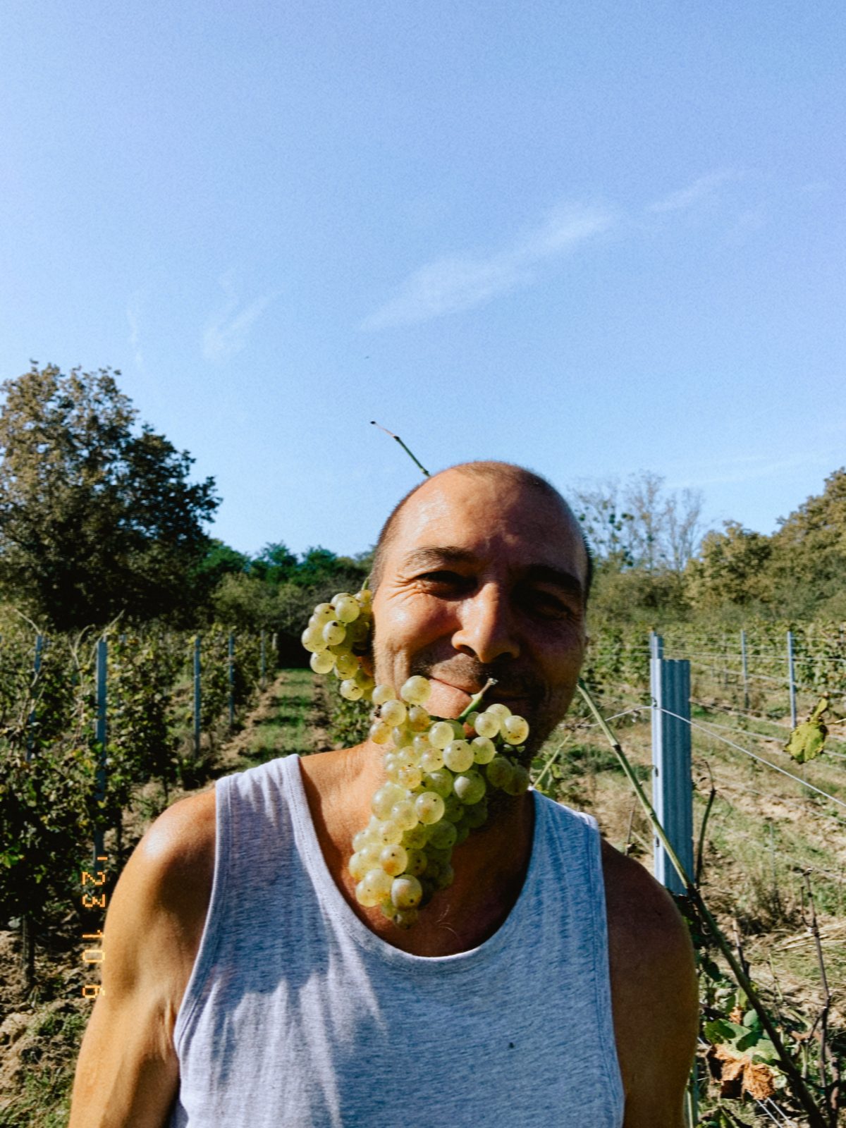 Charles, tractoriste