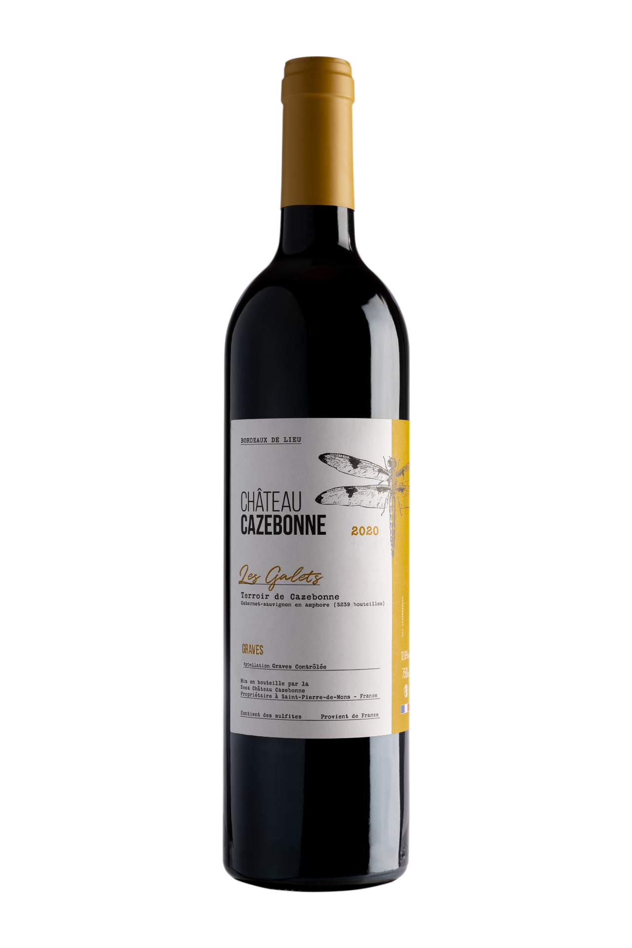 Galets de Cazebonne 2022, Cabernet-Sauvignon in amphora (91/100 RVF)