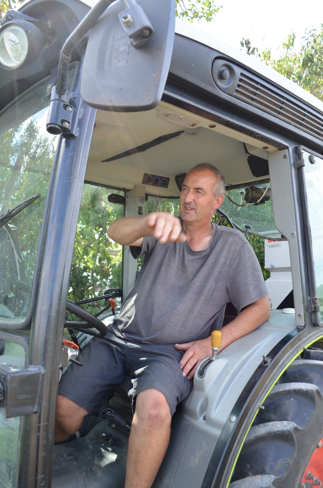 Bruno, tractoriste
