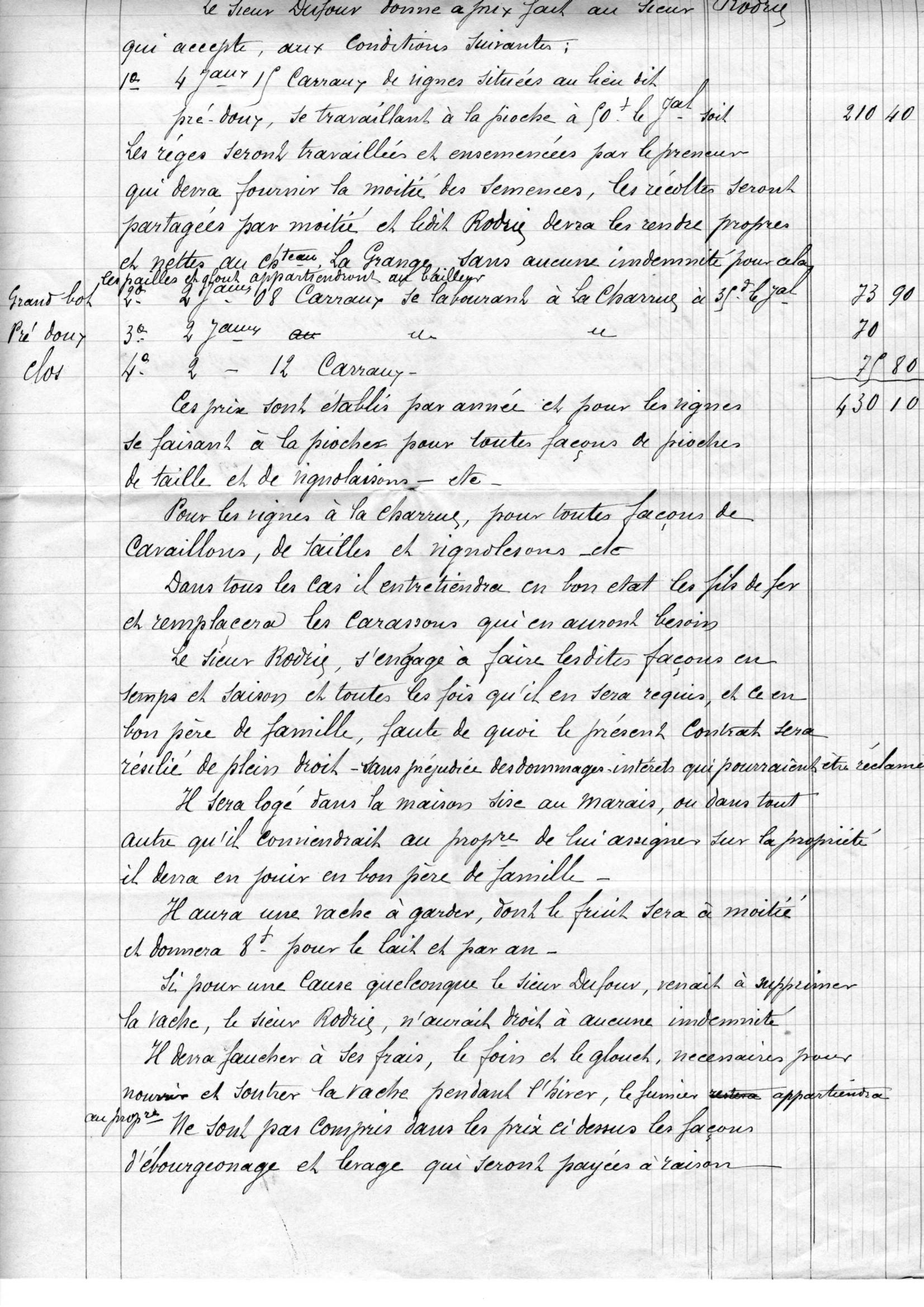 Contrat 1892 — page 2