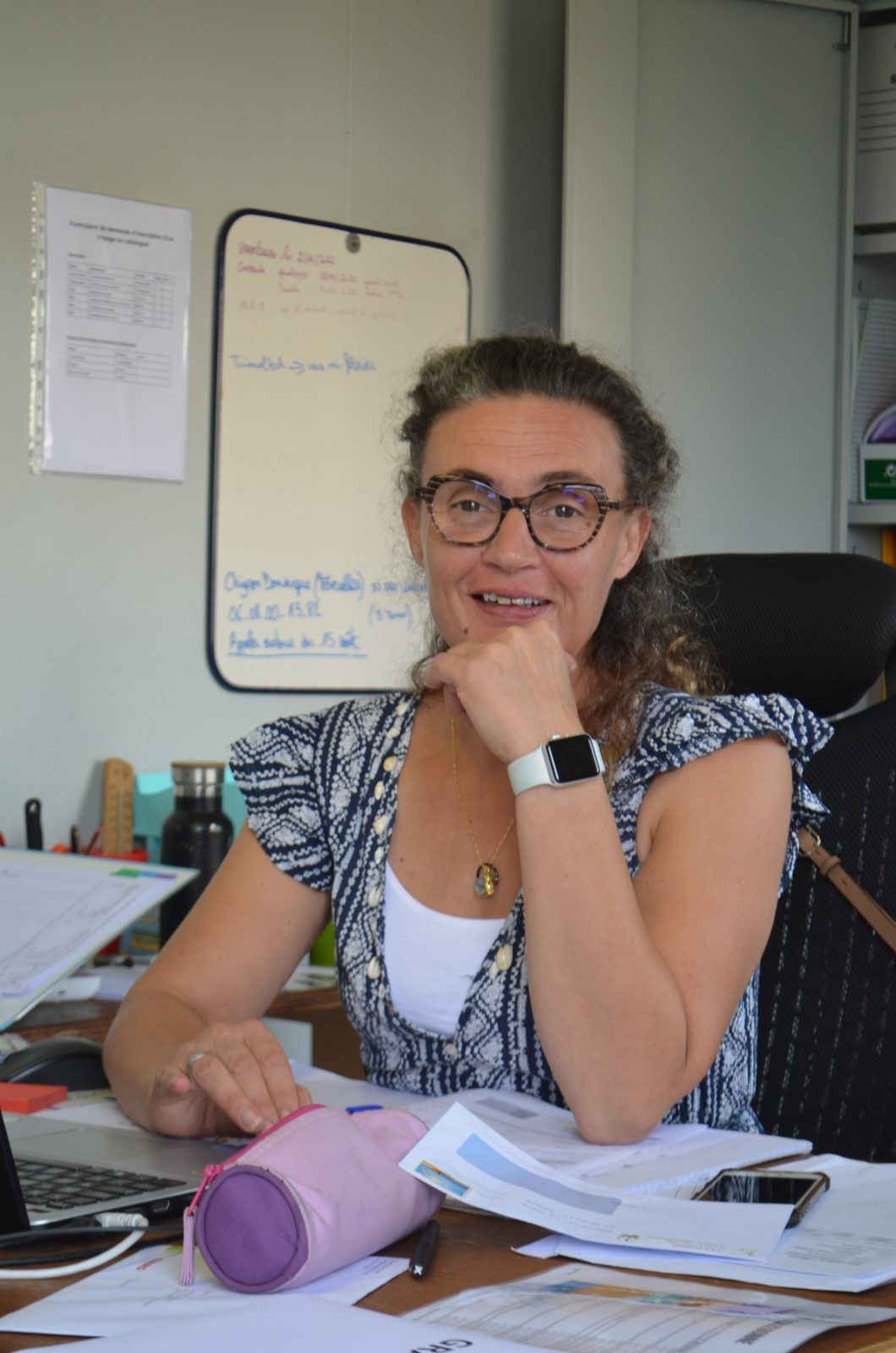 Agnès, assistante administrative
