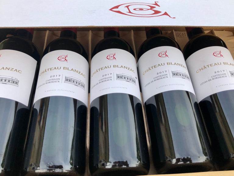 vin chateau blanzac 2017