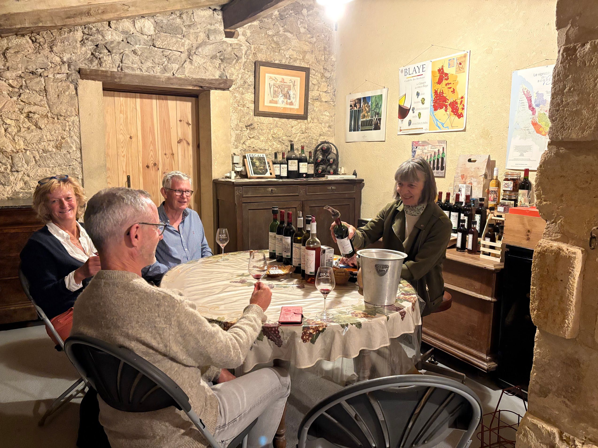 Visite et dégustation de vin blanc biodynamique, vin rosé biodynamique et de vin rouge biodynamique