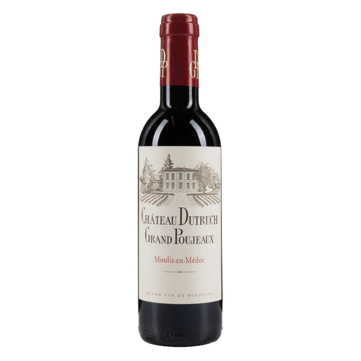 Château Dutruch Grand Poujeaux - Several vintages available - size 37.5 cl