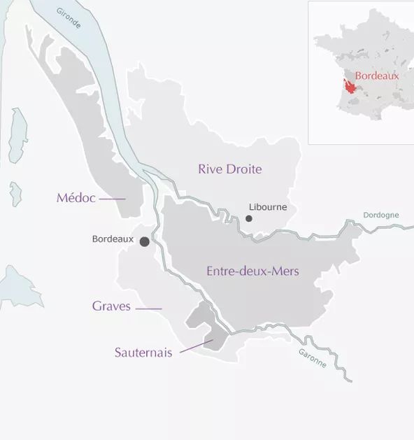 La région du vin Château Mirefleurs