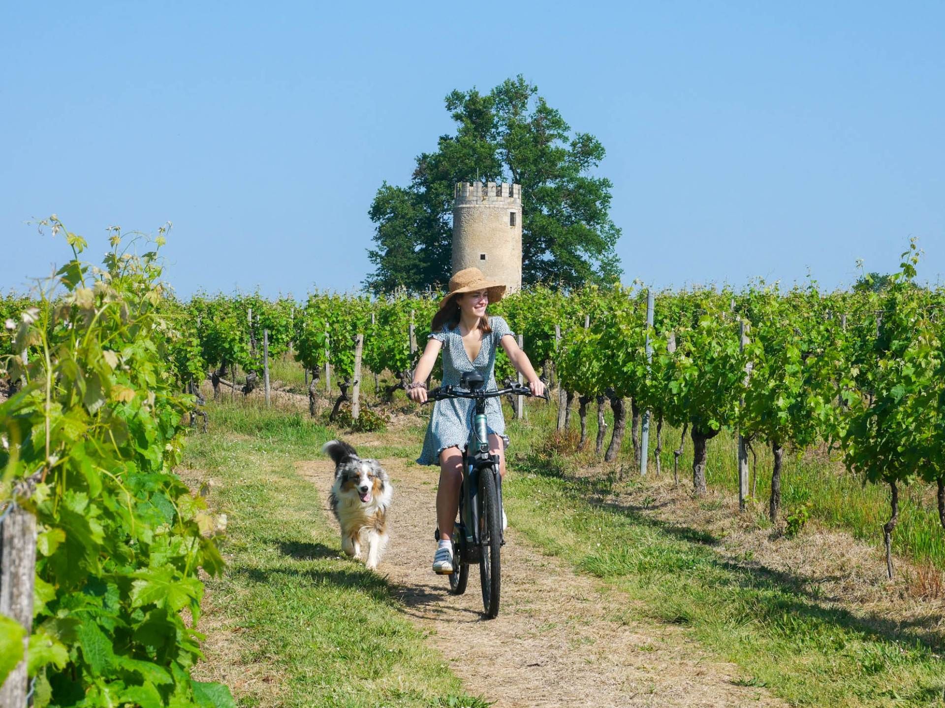 Vélo au château Vieille Tour - Romane &amp; Alexandre - Le temps d’un week-end