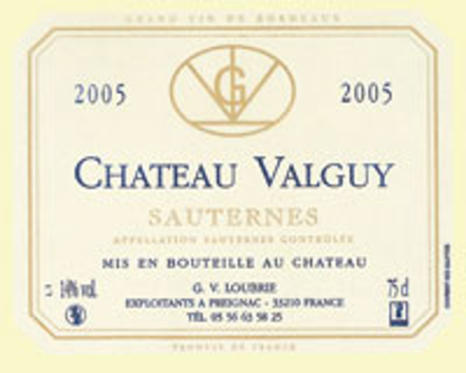 Château Valguy - Sauternes