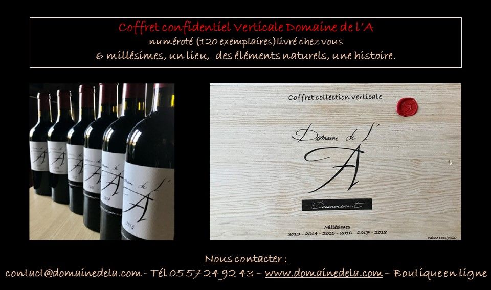 Domaine de l'A - Castillon Côtes de Bordeaux