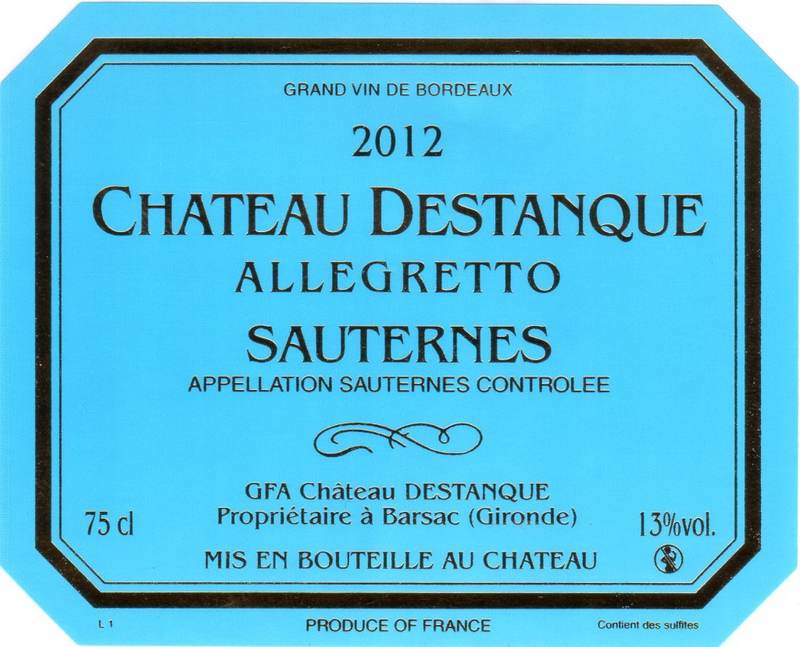Château Destanque - Barsac