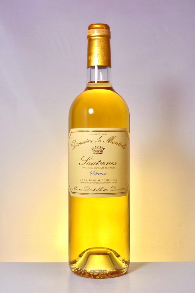 Sauternes domaine de monteils sélection