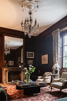 Château Senejac - Salon de la suite Anglaise
