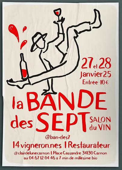 La Bande des 7, Millesime bio, Montpellier