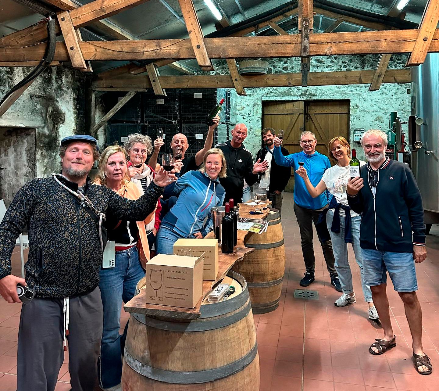 Atelier dégustation Château Cassagne Haut-Canon