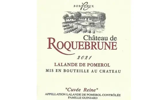 Millésime 2021 Château de Roquebrune