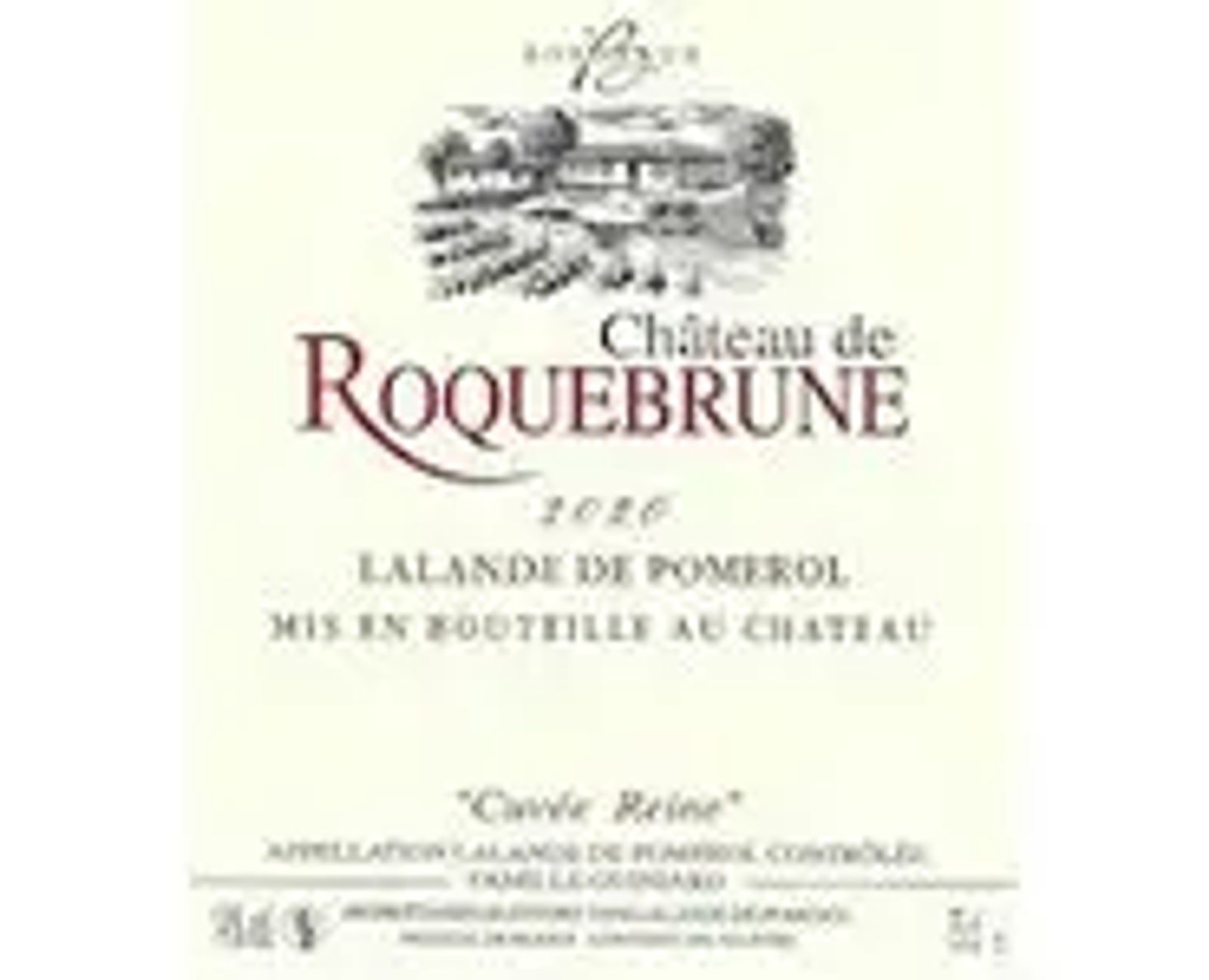Millésime 2020 Château de Roquebrune