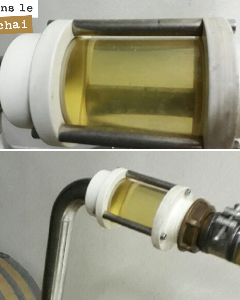 We have racked the 2017 Sémillons from the barrels to blend them in tank.
There won't be much this year. Just over 1,600 bottles.