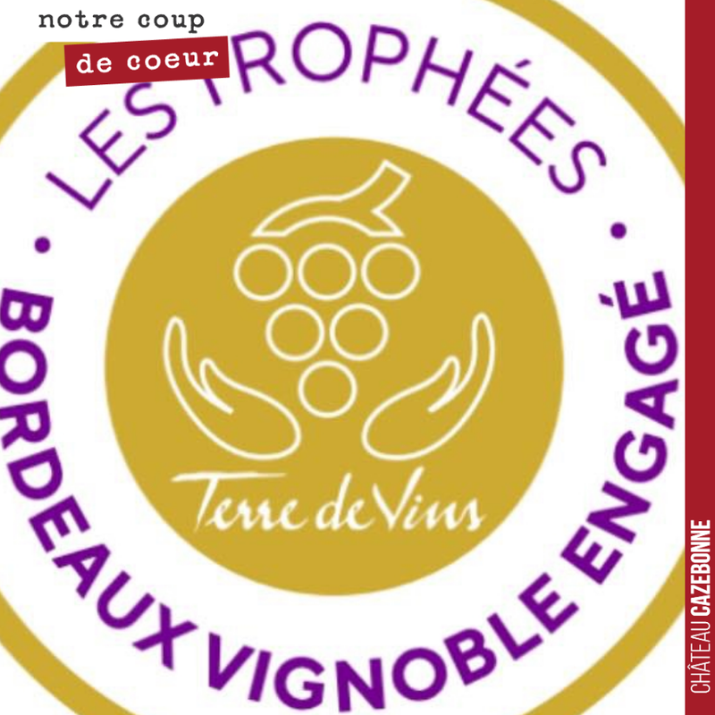 Château Cazebonne has been selected by Terre de Vins among the 100 estates pushing boundaries, alongside some of Bordeaux's finest properties.
This is only our 3rd vintage. W...