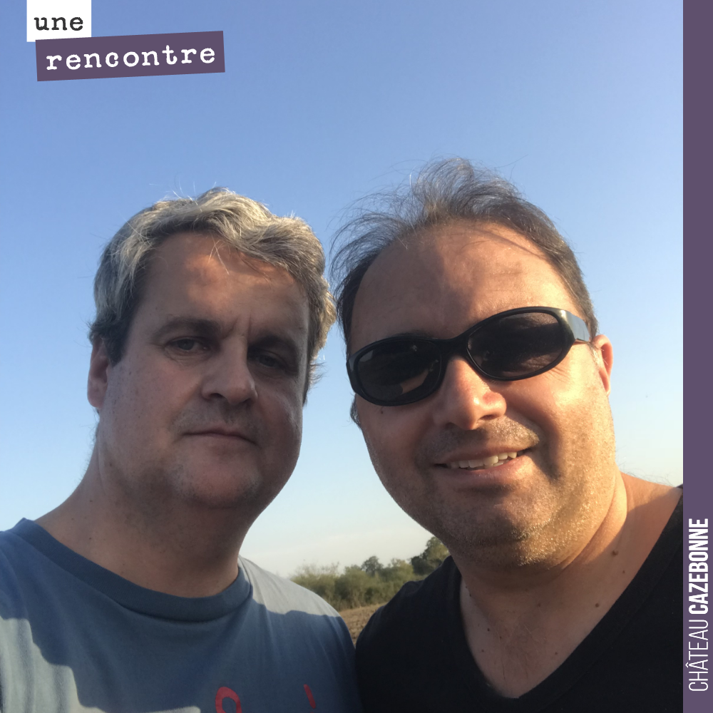I promised you a selfie with David in the vineyards.
A promise is a promise.