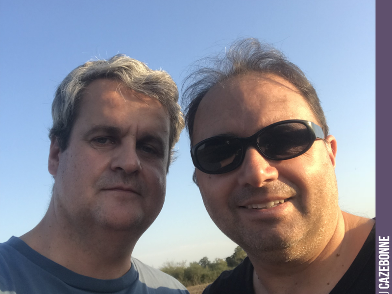 I promised you a selfie with David in the vineyards.
A promise is a promise.