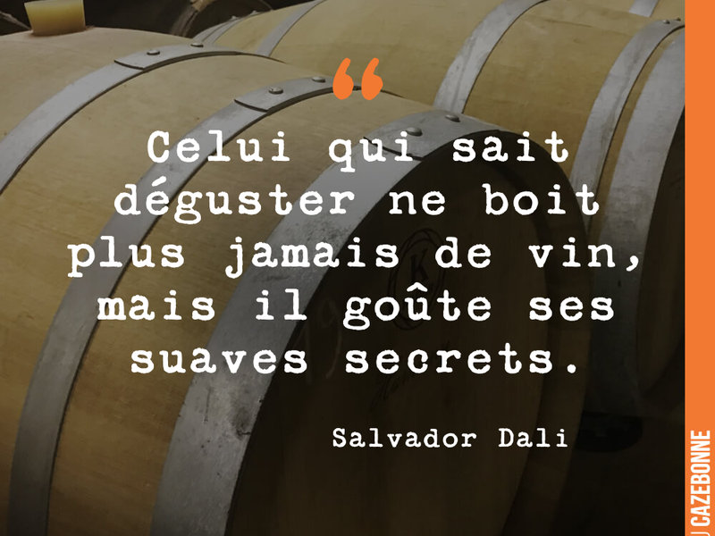 Celui qui sait déguster ne boit plus jamais de vin, mais il goûte ses suaves secrets.
