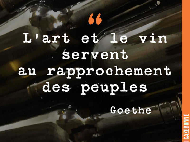 L'art et le vin servent au rapprochement des peuples