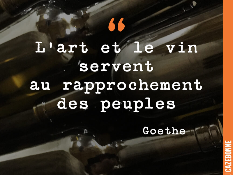 L'art et le vin servent au rapprochement des peuples