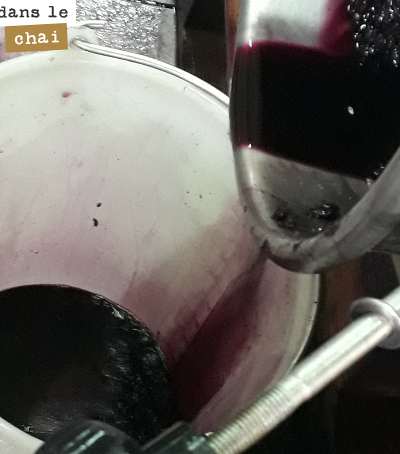 Ecoulage de nos cuves de merlot après 14 jours de macération pelliculaire.
Juste ce qu’il fallait pour extraire la couleur, sublimer le fruit ! Nul besoin de pousser plus la macération pour la cuv...