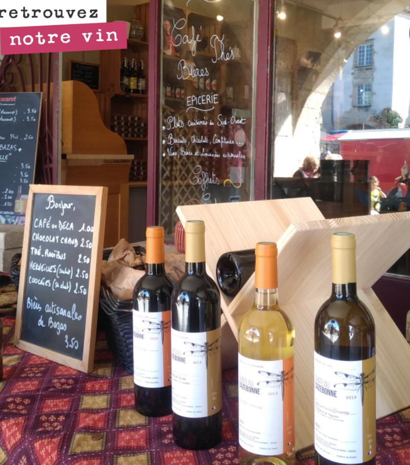Retrouvez nos vins à Bazas en Gironde, dès l’ouverture des restaurants à Bocal Local.
Merci de votre confiance !