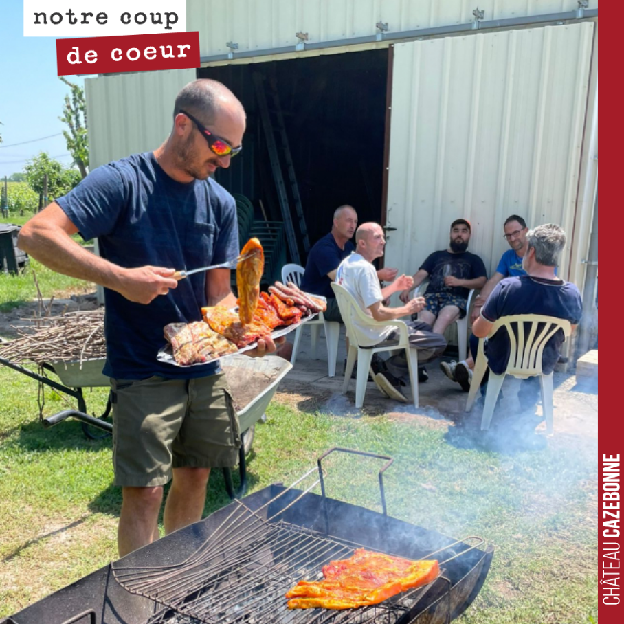 Barbecue with the whole team at lunchtime today. In the morning, a meeting with our oenologist Nicolas Jamin to prepare for the 2023 harvest and look at what we can improve. Invaluable feedback from everyone who ...