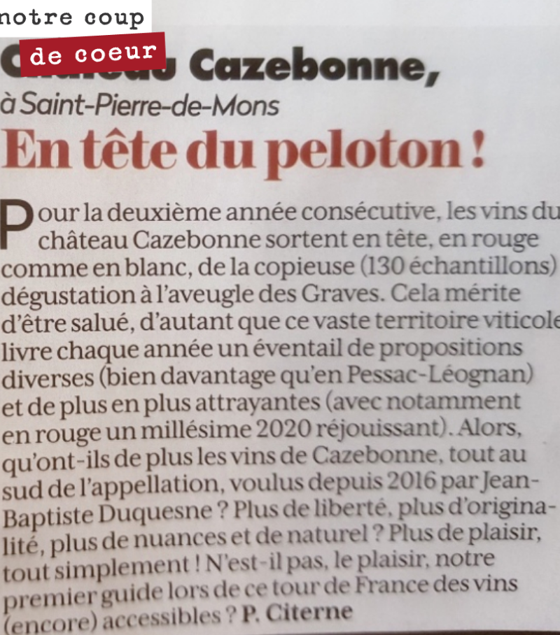 On ne boude pas notre plaisir.
Le métier de vigneron est un chemin de croix. Depuis 7 ans, pas une année sans incident climatique. 
Mais on essaie de garder le cap, de ne pas se décourager.
J’ai...