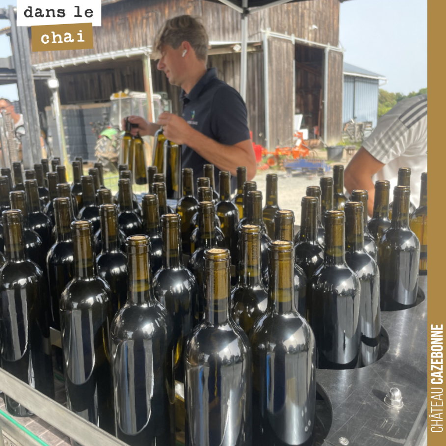 Bottling took place last week for our finest white cuvées from the 2022 vintage.
Argile ocre, Feldspath, Le grand vin and for the first year Comme en 1900 in white.
An excellent vint...