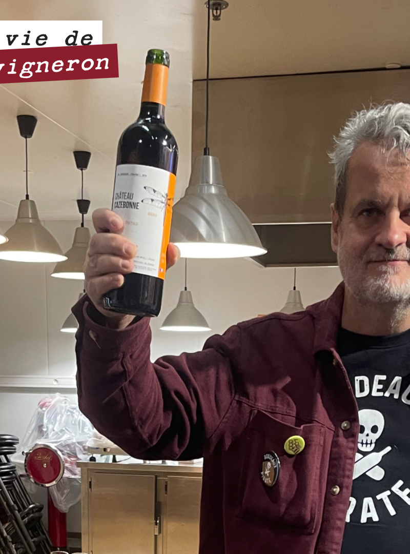 Amis restaurateurs, au Delas, à Rungis pour vous faire goûter notre vin.