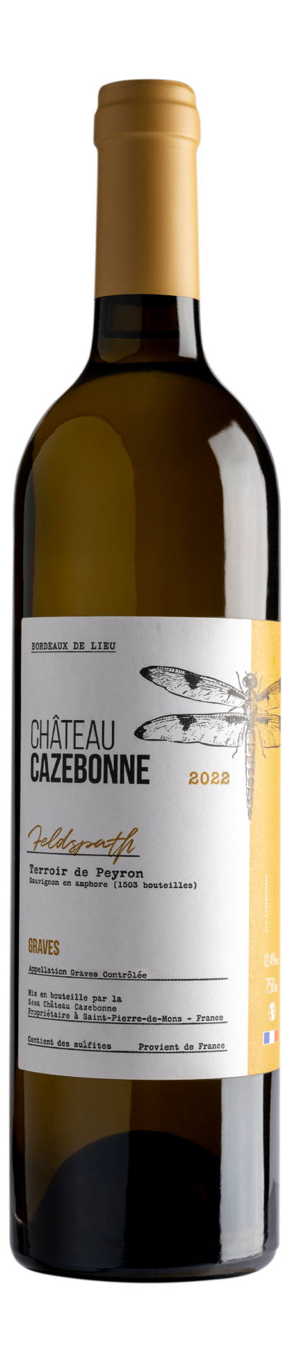 Feldspath de Peyron 2022, Sauvignon blanc en amphore