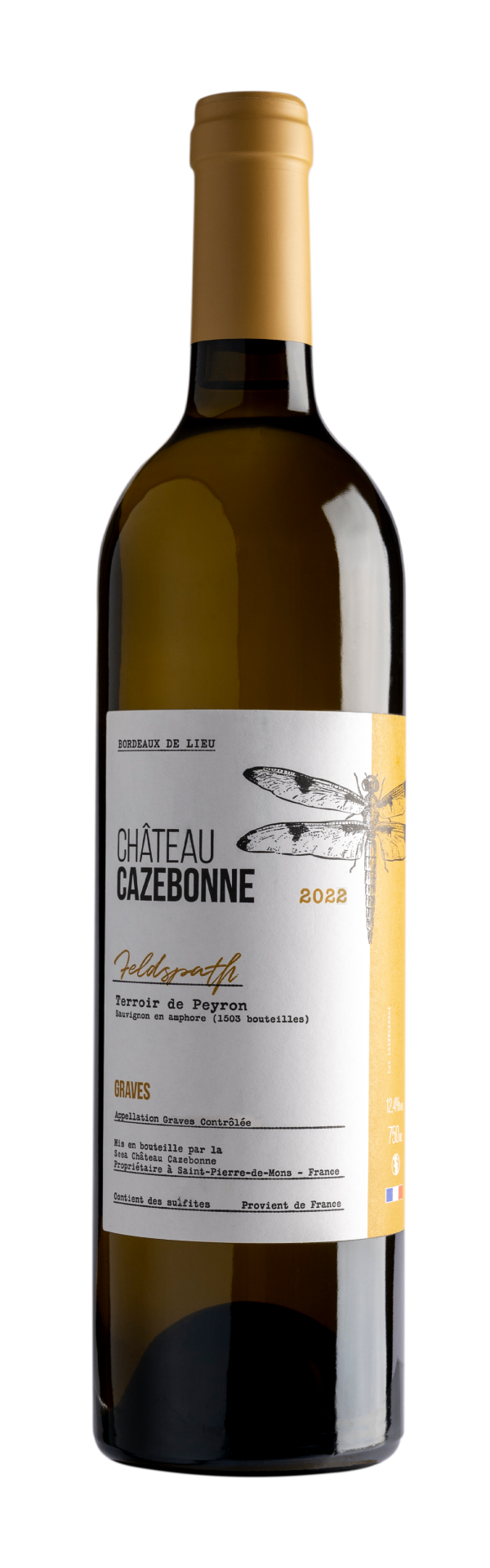 Feldspath de Peyron 2022, Sauvignon blanc en amphore