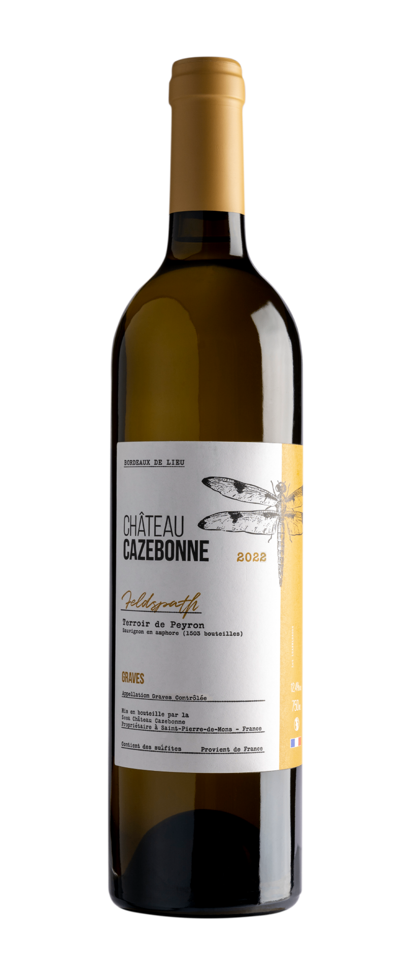 Feldspath de Peyron 2022, Sauvignon blanc en amphore