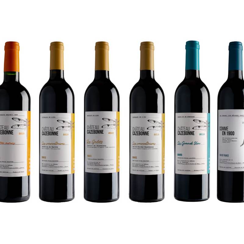 Available wines lot — €50