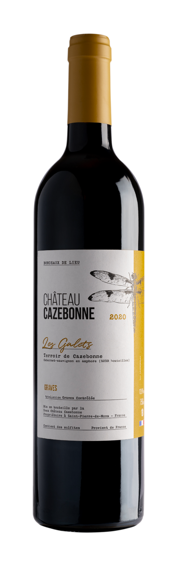 Galets de Cazebonne 2022, Cabernet-Sauvignon in amphora (91/100 RVF)