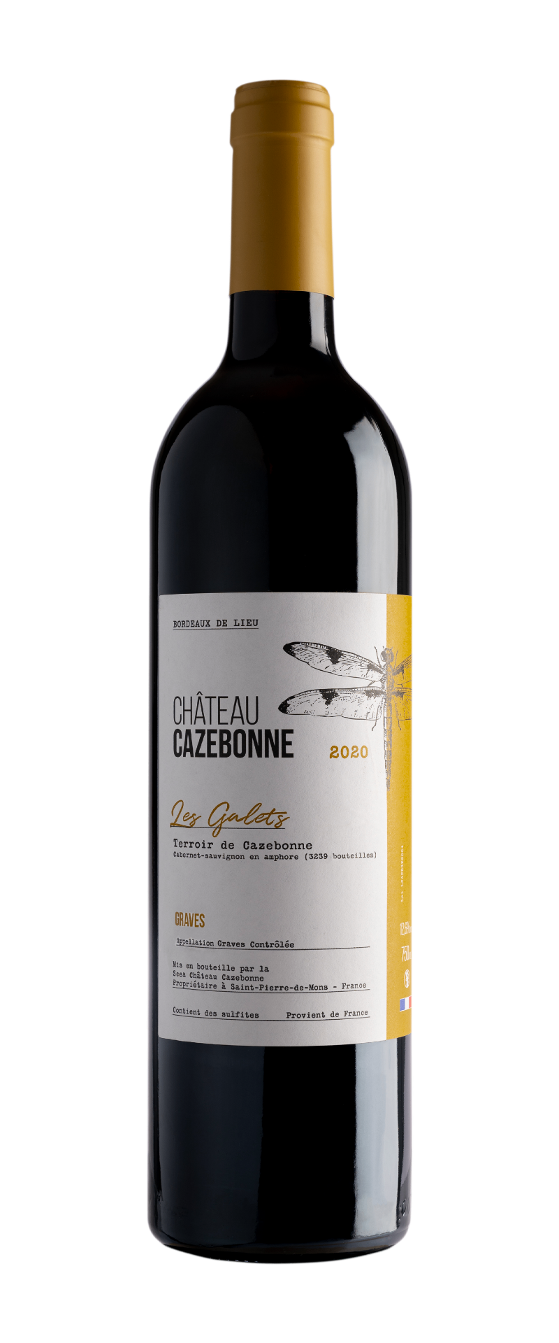 Galets de Cazebonne 2022, Cabernet-Sauvignon in amphora (91/100 RVF)