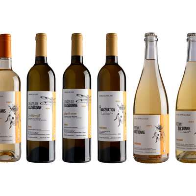 Case of 6 organic white wines - Cazebonne Parcel Discovery