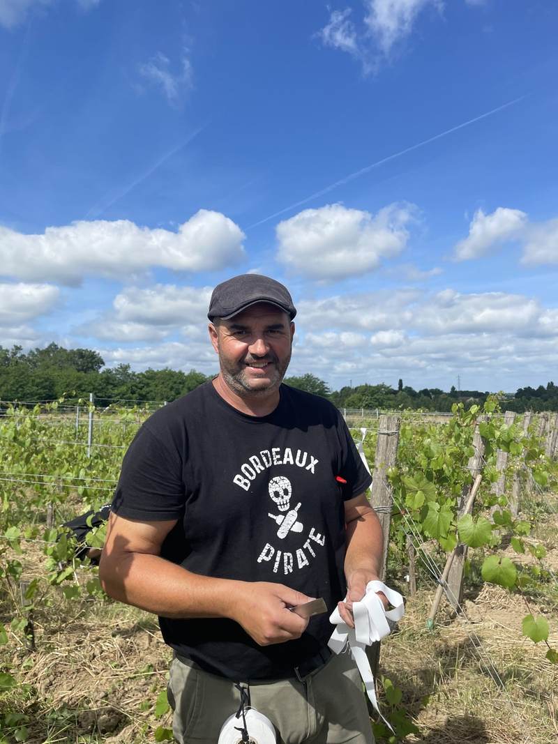 Philippe, tractoriste