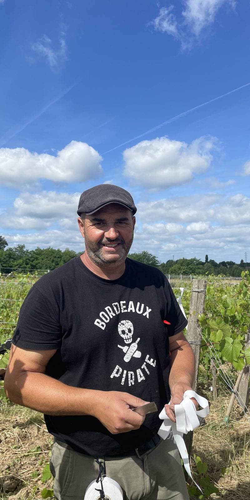 Philippe, tractoriste