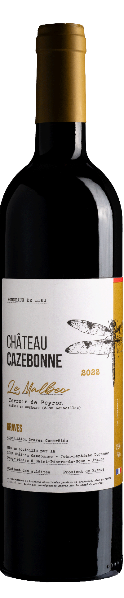 Le Malbec 2022, Amphora-aged Malbec