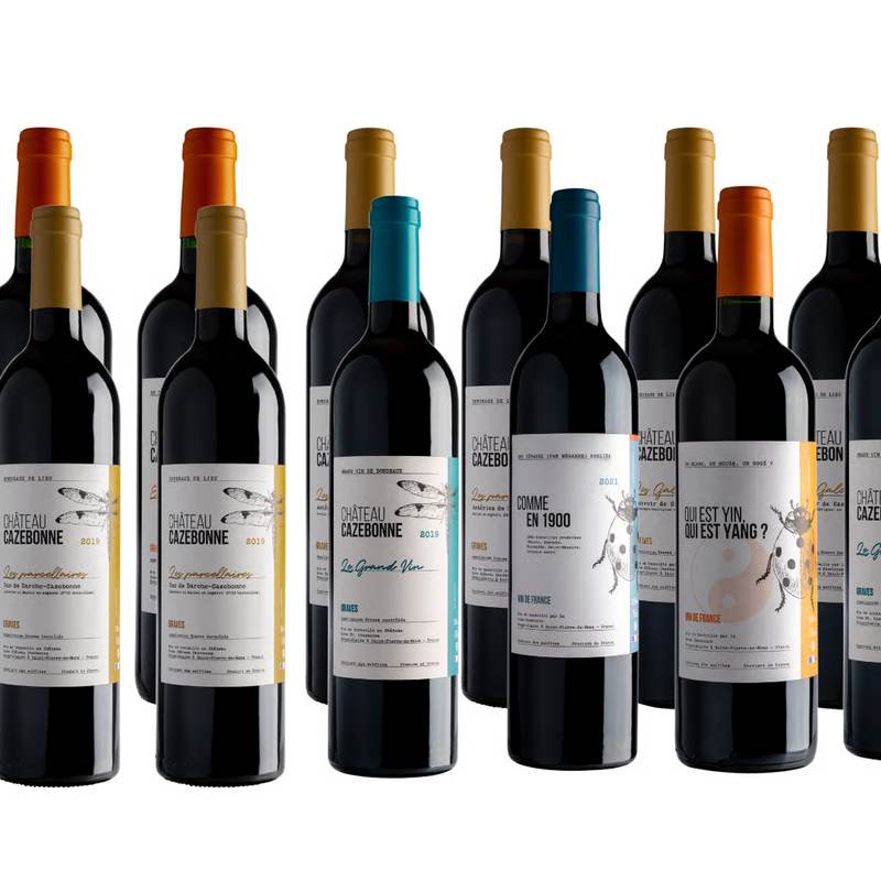 Available wines lot — €200