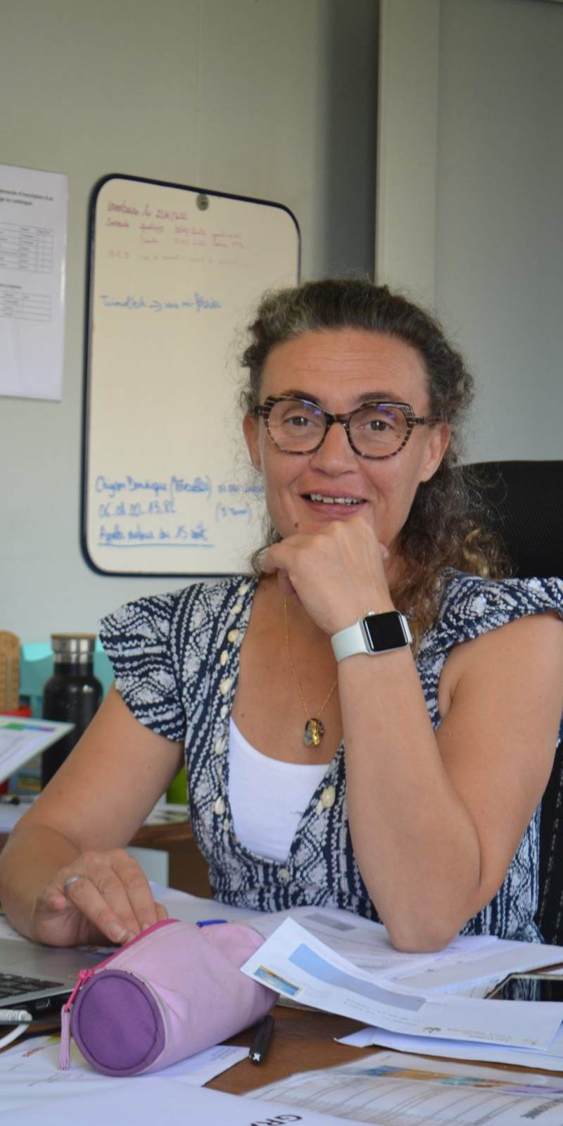 Agnès, assistante administrative