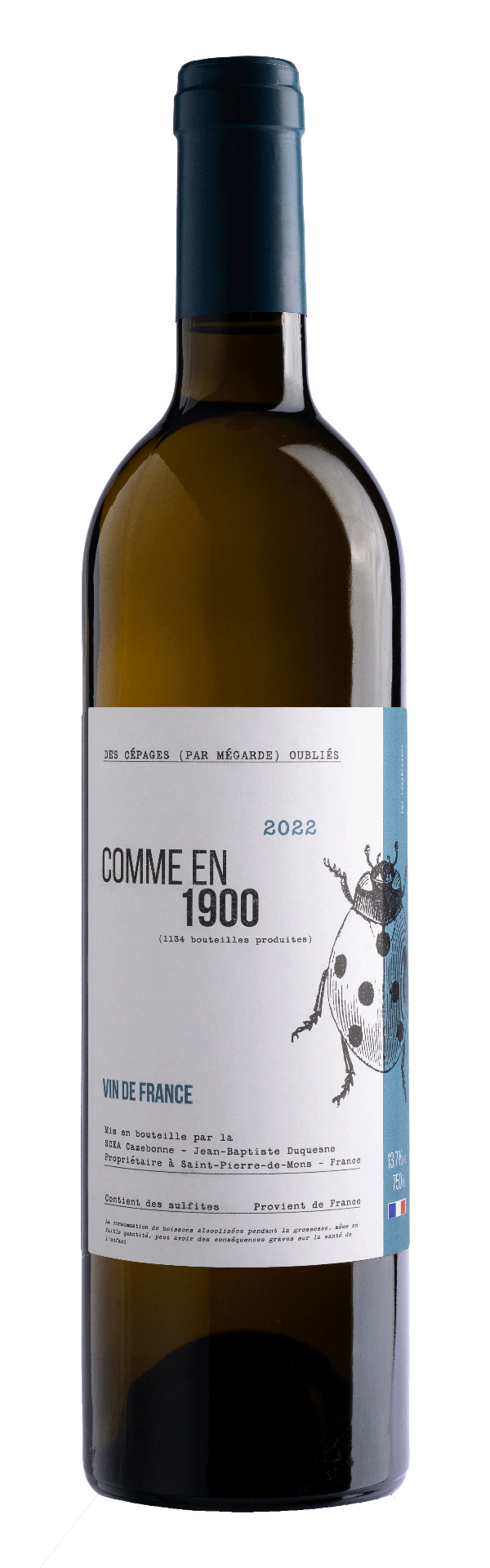 Comme en 1900 blanc 2025 - IGP Atlantique - En primeur