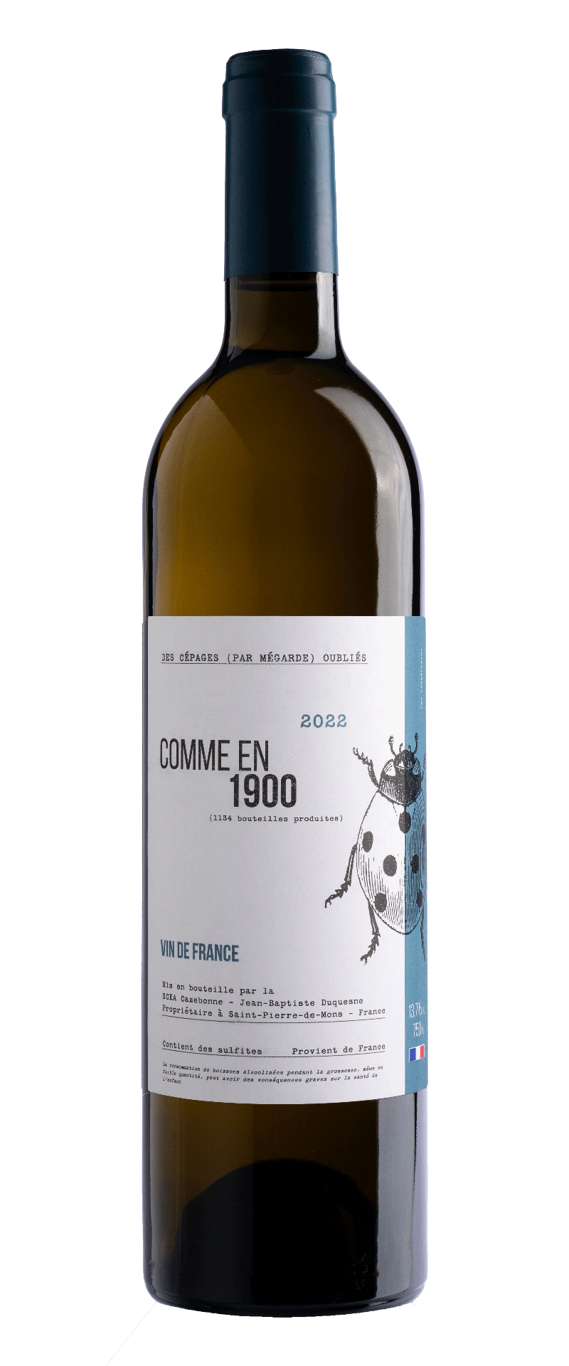 Comme en 1900 blanc 2025 - IGP Atlantique - En primeur