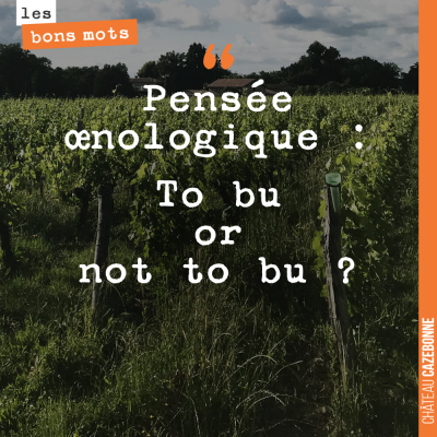 Telle est la question.... on opte pour la première option ! Et vous ?