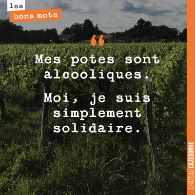 Belle valeur, la solidarité...