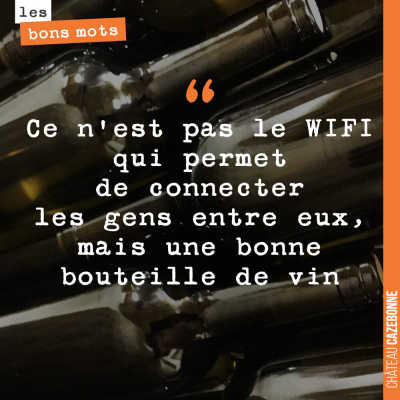 Tellement vrai ! Vous êtes plutôt WIFI ou apéro ?